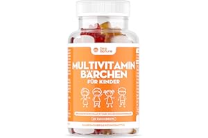 ‎NEW NATURE Kinder Multivitamin Fruchtgummis mit Zink, Vitamin C & Vitamin D - Vitamine für Kinder ab 3 Jahren - Zink für das Immunsystem - Kindervitamine (60 Gummis)