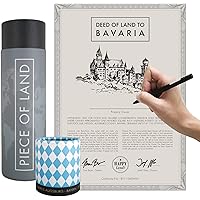 happylandgifts® Echtes Grundstück in Bayern als einzigartiges Geschenk für Fans des Freistaats | Besitzurkunde mit…
