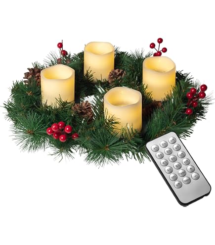 Logbuch-Verlag Adventskranz-Halterung Für Teelicht Produktbild-Vorschau 2