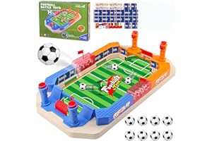 nicknack Juego de Mesa de Fútbol, Juego de Mesa de Fútbol para Niños, Juegos Familiares Interactivos Regalo para Niños