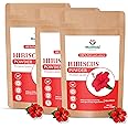 Moolveda Pure & Organic Hibiscus Flower Powder for Face Packs and Hair Growth & Care, (Pack Of 3, 100gm)