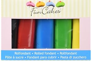 ‎FUNCAKES FunCakes Rollfondant Multipack Essential Colours, 500 g