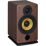 Davis Acoustics Eva Paire d'enceintes étagère 2 voies / 2 haut-parleurs 100 W Noyer