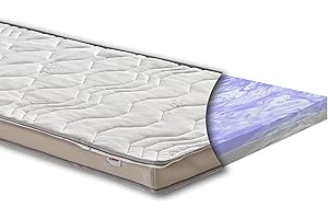 ‎ARBD ARBD Matratzenauflage - Topper - Matratze | Verschiedene Modelle mit 6-12cm Gesamthöhe | größte Auswahl | waschbarer Bezug | Made in Germany (H2/H3 Duo XXL - 12cm, 180 x 200 cm)