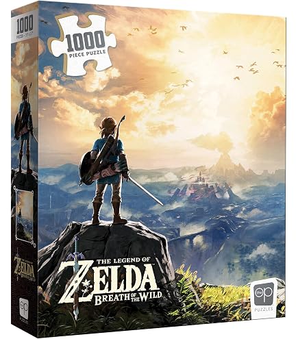 Puzzle 1000 Pièces Legend Zelda Tears Of The Kingdom - Winning Moves Version Française