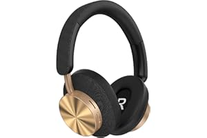ND NEXT DESTINATION Bezprzewodowe słuchawki Bluetooth 5.3 Słuchawki nauszne Bezprzewodowe nauszne Słuchawki Bluetooth z redukcją szumów Słuchawki Bluetooth Dźwięk Bass Stereo Potężny czas pracy 40H (czarny)