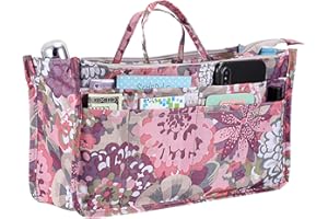 IGNPION printed handbag insert, Pfingstrose