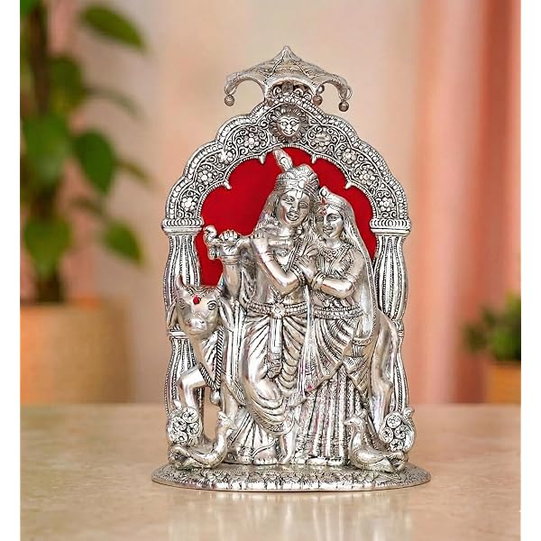 Buy JEWELLERYHUT Silver Carved Chatra/Chattar for God & Temple