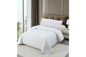 NORA HOME Relleno Nordico Cama 150 Blanco. Edredon 240x220 Entretiempo. Nivel Térmico 3.5/5 Ideal para Primavera, Verano y Otoño. Antiácaros. Suave. Ligero. Fibra 3D. 200 gr/m² - ANETO