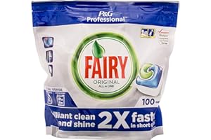 Fairy - P&G Professional 2 FAIRY Tablettes pour lave-vaisselle, 100