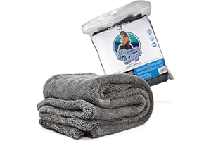 Nuke Guys - Gamma Dryer XXL - Paño de Secado de Microfibra - Ideal para secar Grandes Superficies - 1400GSM, 50x80cm - El paño Ideal para secar, para el Cuidado del Coche y la Moto - Fibras Suaves