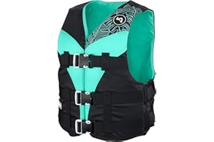 Mesle Gilet de Flottaison Femme V210-W Adulte 50N Tailles 30-120 kg pour Sup, Kayak, Bateau