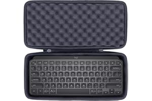 ‎CO2CREA co2CREA case Harte Reiseschutzhülle Etui Tasche für Logitech MX Keys Mini Kabellose Tastatur (Nur MX Keys Mini Tasche)
