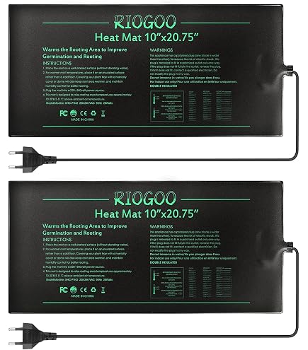 Lampe Horticole LED Spectre Complet Dimmable - Avec Minuterie 4/8/12H, 10 Niveaux De Luminosité, Pour Plantes D'intérieur (24.2cm) - 10