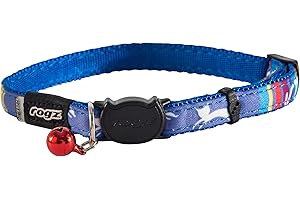 Rogz Catz - Collare NeoCatz, colore: Blu