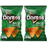 Doritos Taco Spicy Corn Chips Mega Size 218g 2 pack