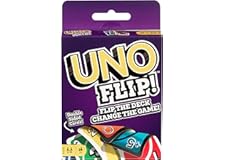 UNO Kid Mattel Games Uno Flip Side Card Game, Multi Color