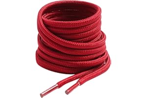 VSUDO Okrągłe sznurowadła o średnicy 4 mm, buty robocze i turystyczne, wysokiej jakości okrągłe sznurowadła do butów sportowych