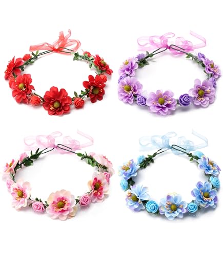 Corona di fiori colorati marghera Corona per ragazze Fascia