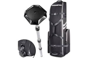 CHAMPKEY Sac de Voyage de Golf rembourré de qualité supérieure avec système de Soutien Anti-Impact – Tissu Oxford 1200D Housse de Voyage de Golf