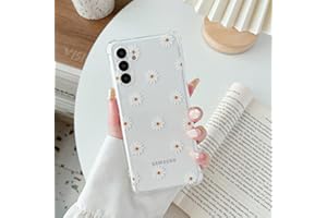 Etui ZTOFERA do Samsung Galaxy A34, miękkie etui z TPU z wzorem stokrotki, ultracienkie, odporne na zarysowania silikonowe żelowe etui do Samsung A34 5G - stokrotka