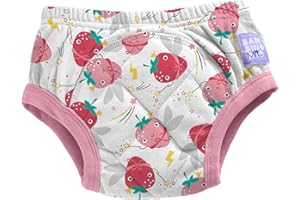 Bambino Mio Neu und verbessert, diskreter Kreuzstich - Töpfchen-Trainingshose für Kleinkinder, 2-3 Jahre, Super Erdbeere