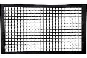 TRUNKEXPERT Sac en Filet de Coffre Universel avec Fermeture Scratch, Sac de Rangement 30 cm x 50 cm, Voiture, Sac en Filet avec Bandes Fermeture Scratch Solides pour Voiture, Coffre, Filet à Bagages, 1 pièce