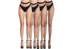 Malustar Fishnet Tights for Women, Fishnet Stockings, Comfortable and Stretchy