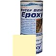 Damp Proof Epoxy Resin Water Based Paint for Garages, Walls, Basements and Tanks - 1L (Magnolia)