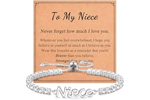 Shuxin Birthday Gifts for Women Girls, Sparkling Cubic Zirconia Tennis Bracelet Gifts, Christmas Mothers Day Graduation Presents for Her