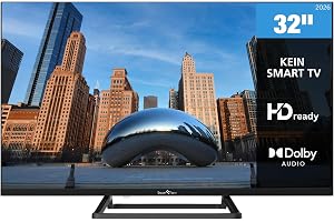 Smart Tech 32HN01V3 32" LED HD TV (80 cm) Triple Tuner Dolby Audio H.265 3xHDMI, 2 x USB