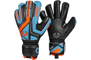 Renegade GK Talon Torwarthandschuhe Erwachsene/Kinder (Größen 5-11, 4 Farben) mit Pro Fingerschutz & 3.5+3MM Deutscher Hyper Grip (Comp. Level 2) -Torwart Handschuhe Herren & Damen