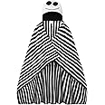 Disney The Nightmare Before Christmas Soft Fleece Bed Blanket 150 x 120cm (Black/White Hood)
