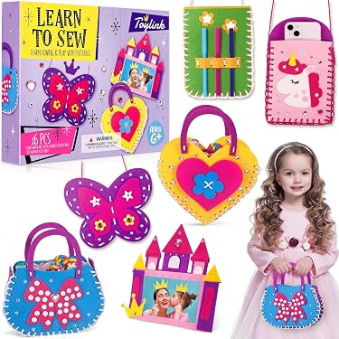 Liekadijiae – Kit De Couture Enfant 8 Porte-stylos En Non Tissé – Bricolage Créatif Sans Colle – Idéal Pour Anniversaire