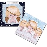 Pack of 16 Christmas Cards Praying Angels Glitter 2 Designs from Hallmark
