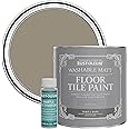 Rust-Oleum Brown Washable Matt Floor Tile Paint - Cocoa 2.5L