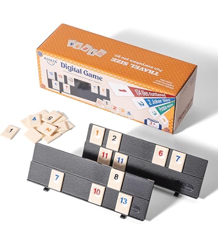 Rummikub Chiffres - Jeu De Societe De Reflexion Et De Plateau Educatif