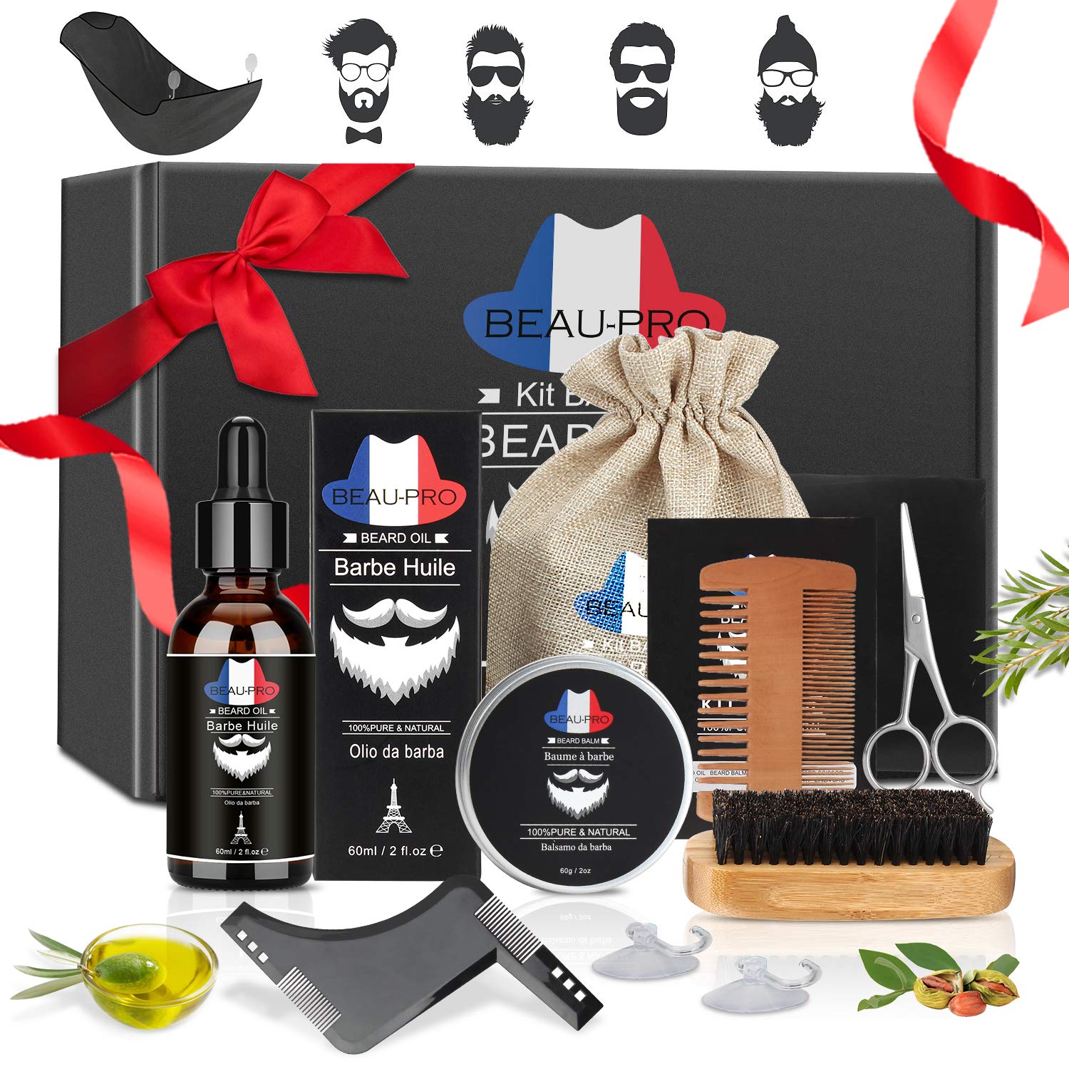 kit de rasage barbe