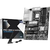 MSI PRO Z890-S WIFI6E Soket 1851 DDR5 8800MHz (OC) USB 20Gbps 3xM.2 HDMI DP 2.5G LAN WIFI 6E ATX Anakart