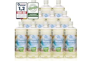 KieselGreen Bioethanol 12 x 1 Liter mit Duft für Ethanol-Kamin, viele Sorten - Bio Ethanol als Raumduft in vielen Duftnoten - Parfüm für Bio Ethanol Kamin Indoor oder Bioethanol Tischfeuer (O)