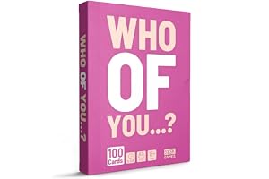 Who of you ...? - Det roliga dryckesspelet - Dryckesspel med 100 kort - Dryckesspel - Kortspel - Partyspel för vuxna - 18 år