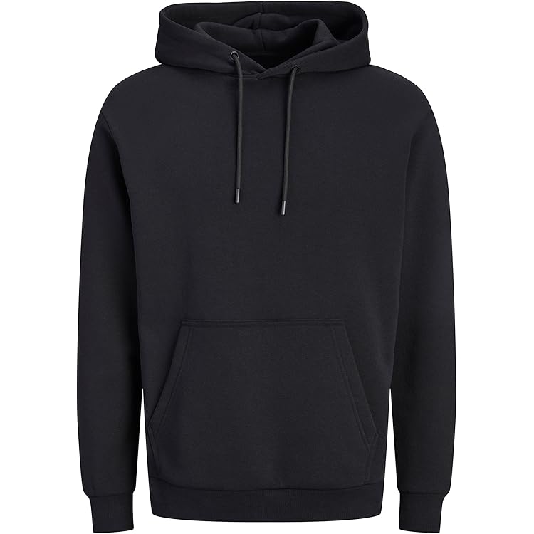 JACK&JONES PLUS JJELEGACY Blocking Sweat Hood NOOS PLS, zwart, 5XL