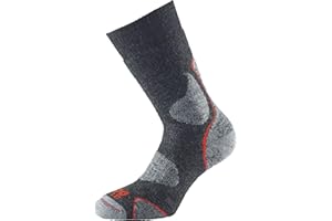 1000 Mile 1000 Mile męskie skarpety do chodzenia na 3 pory roku – antracytowe, duże/rozmiar UK 33 – 30 Mężczyźni 3 pory roku