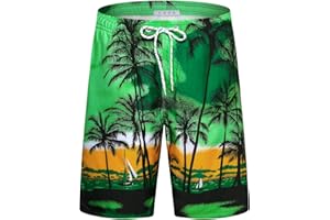 APTRO Bañador Hombre Corto Ropa Hombre Secado Rápido Natacion Surferos con Forrado Hawaianos Vacaciones Tallas Grandes