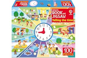 Usborne Book and Jigsaw Telling the Time
