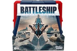 Hasbro Gaming, Battleship, klassiskt brädspel, strategispel från barn från 7 år, roligt spel för barn för 2 spelare, Multicoloured