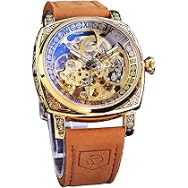 Orologio Forsining da Uomo in Acciaio Inossidabile Waterproof Steampunk