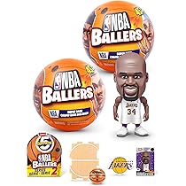 5 Surprise NBA Ballers Series 2 by ZURU, Licensed NBA Collectible