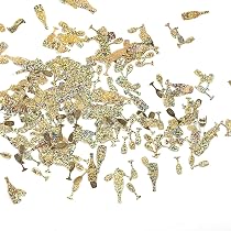 Amscan Tischkonfetti – Champagner-Design, Für Partys & Feiern