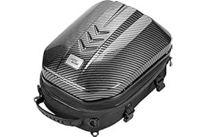 ‎GRAPELET Grapelet Motorrad Hecktasche wasserdicht sozius gepäcktasche ABS Hartschalen Motorrad helmtasche mit erweiterbarem Stauraum 24L-35L Reisetasche Tasche